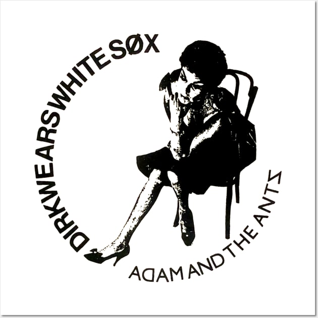 Dirk Wears White Sox Adam and the Ants Wall Art by Pop Fan Shop